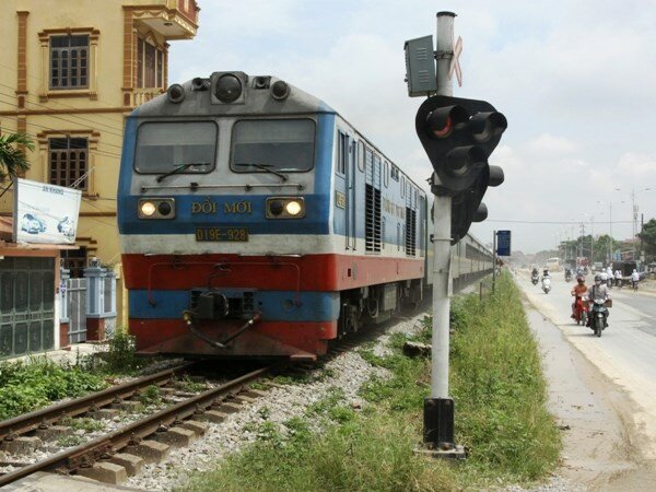 Train in Vietnam