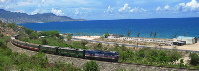 Travelling by train in Vietnam